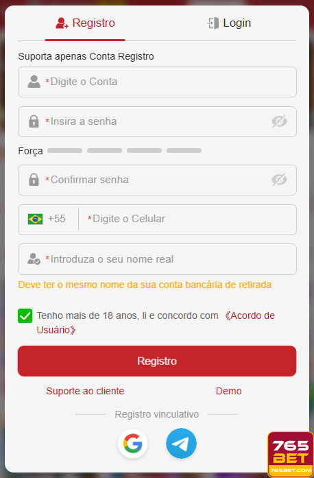 Experiência de Jogos 765bet.com